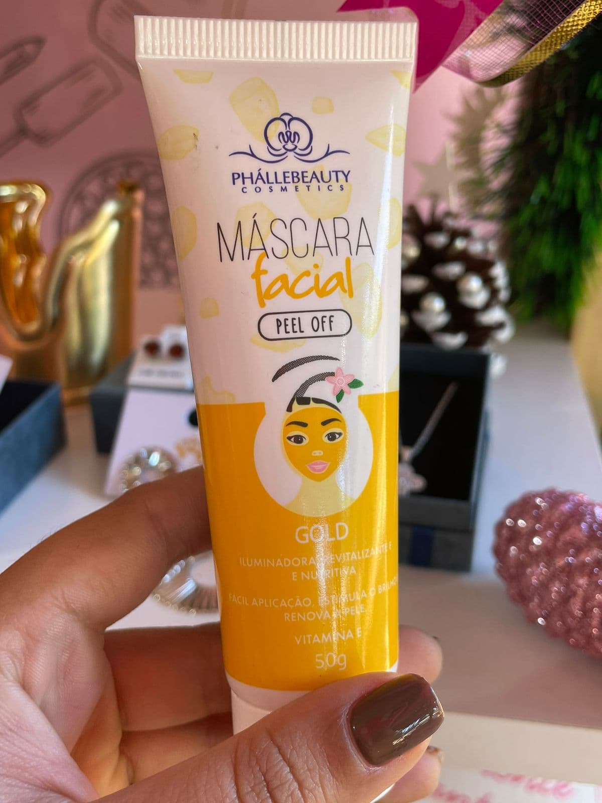 Máscara Facial Peel Off Gold
