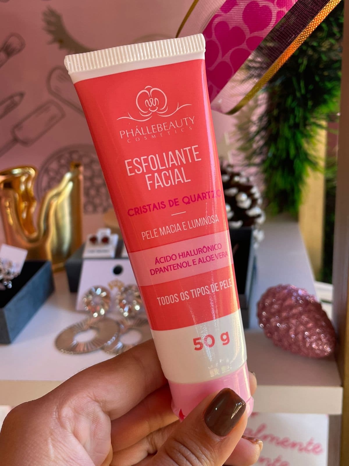 Exfoliante Facial Cristales de Cuarzo